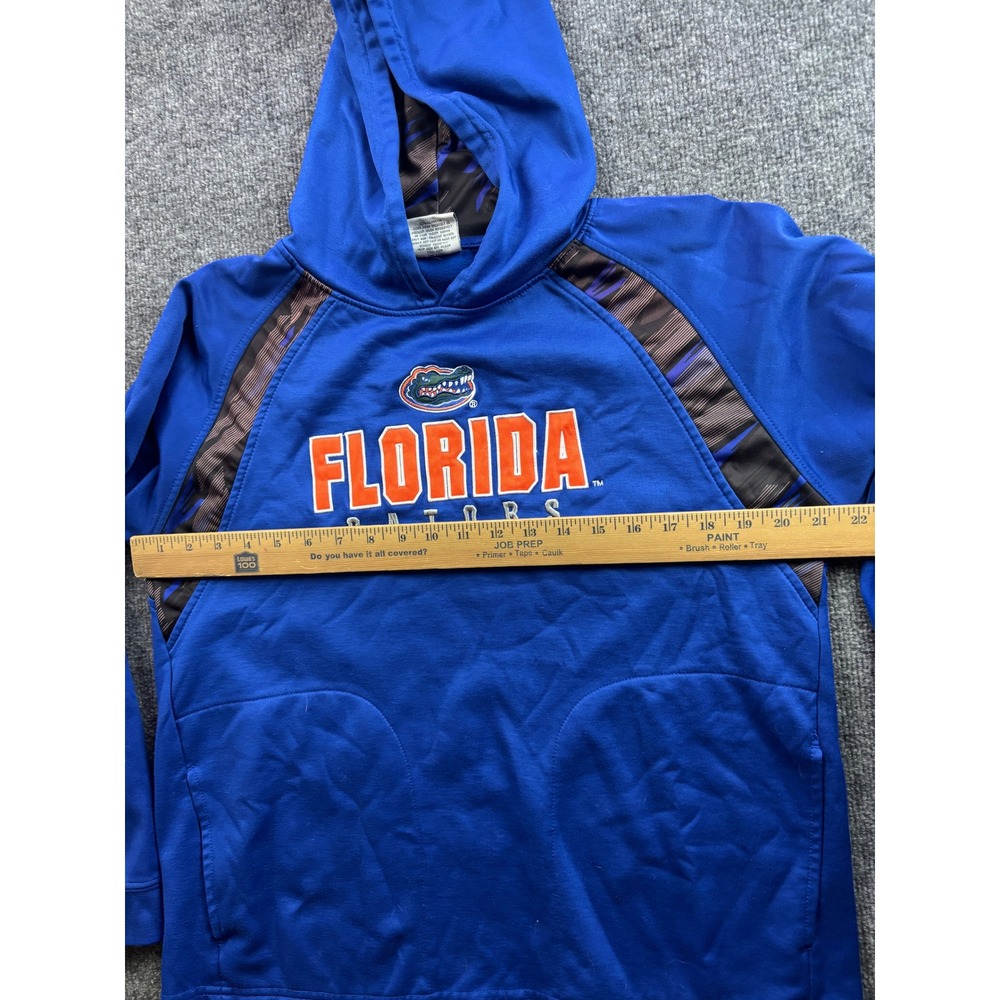 Colosseum Hoodie Kids XL Blue Florida Gators NCAA Pullover Sweatshirt 65997 - Picture 4 of 6
